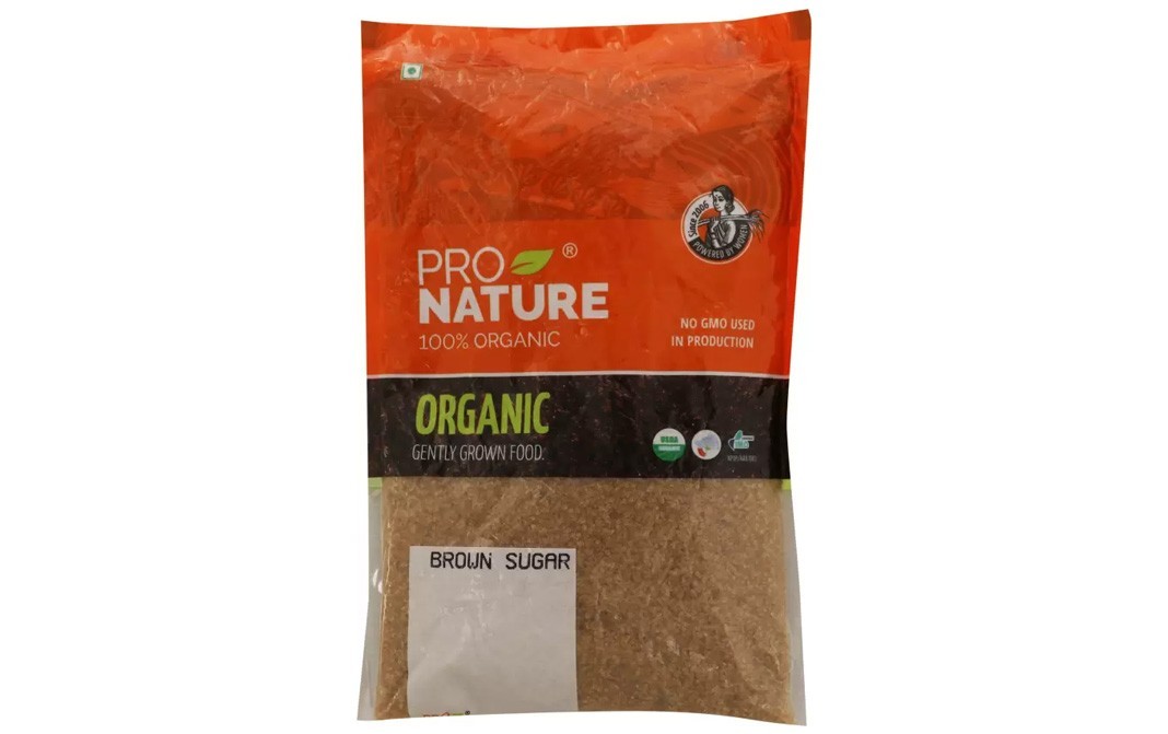 Pro Nature 100% Organic Brown Sugar    Pack  500 grams